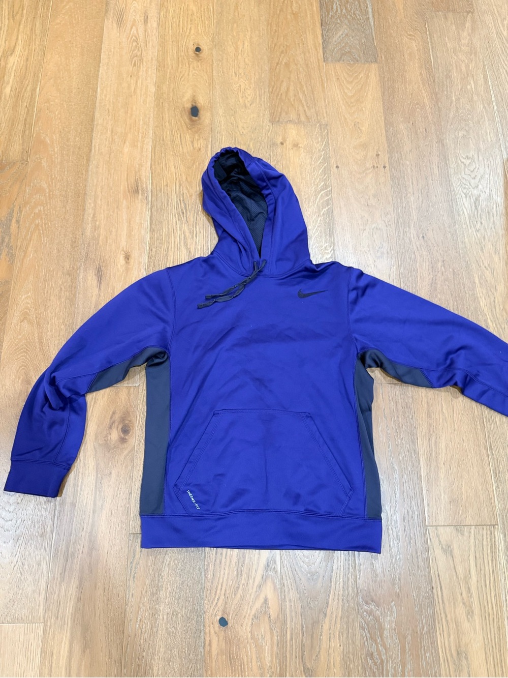 Nike Purple & Gray Hooded Pullover